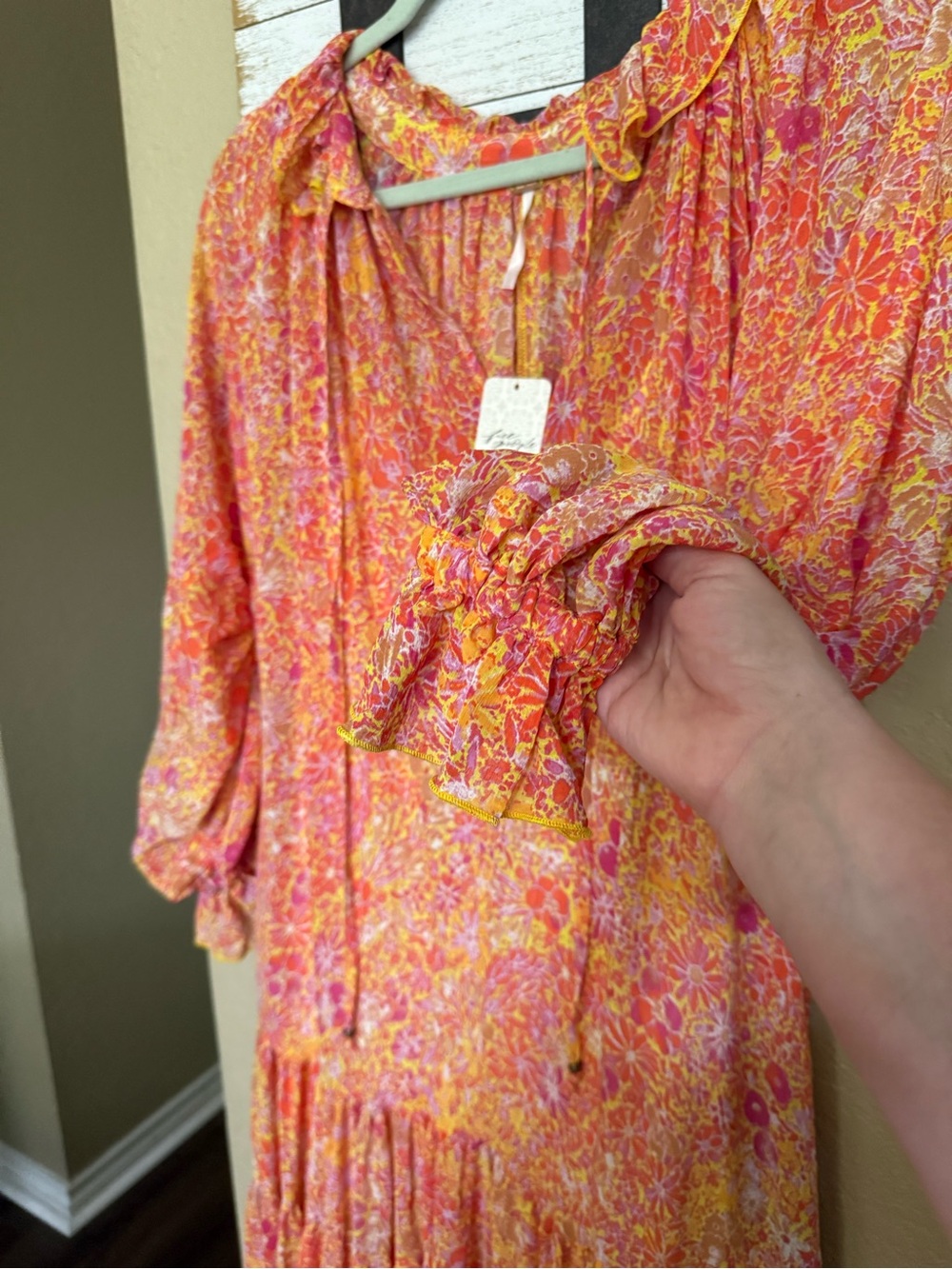 Free People Feeling Groovy Dress size M NWT - Picture 2 of 4